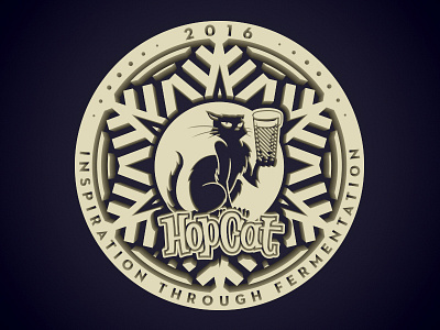 HopCat Holiday Mug Emblem