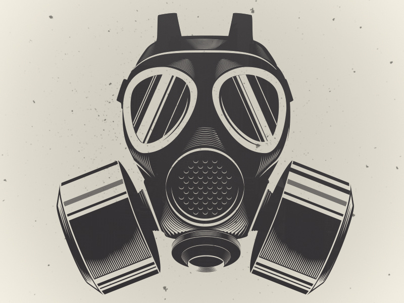 Gas Mask By Elliot Chaltry On Dribbble