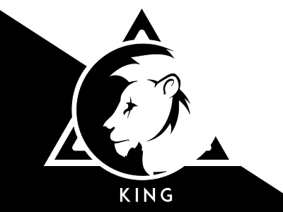 KING design digitalart graphic graphics illustrator king lion logo logodesign png transparent vector