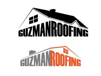 Guzman Roofing 5 design graphics illustration logo logodesign roofing vector