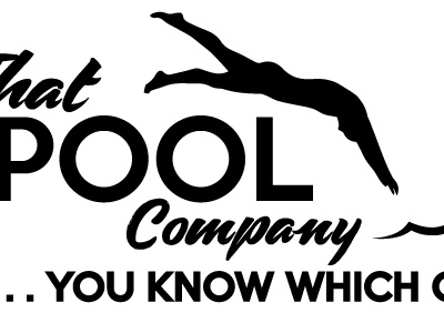 That Pool Company Logo company design graphic illustrator logo pool vector