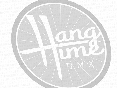 Hangtime Logo art bike bmx branding design designer gfx graphic logo vector