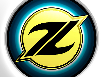 Z Color Logo Blue And Yellow branding design gfx graphicdesign illustrator logo photoshop vector