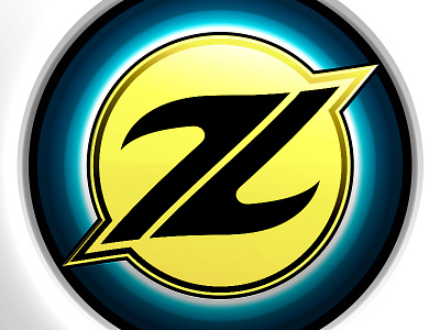 Z Color Logo Blue And Yellow