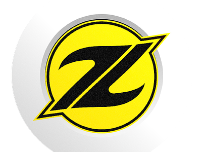 Z Color Logo Blue And Yellow 03 art branding design designer gfx graphic logo vector