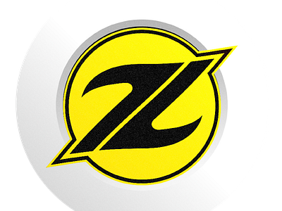 Z Color Logo Blue And Yellow 03