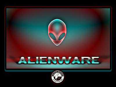 ALIENWARE WALLPAPER art branding design designer gfx graphic logo vector wallpaper