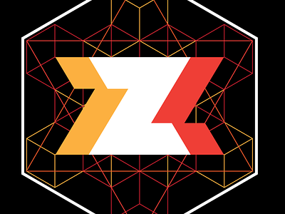 Sacred Z brand circle identity logo photoshop sacred z