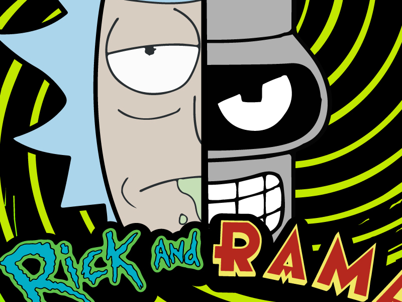 Rick And Rama By Patrick Zelnick On Dribbble