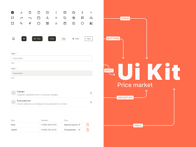 Ui Kit for web app