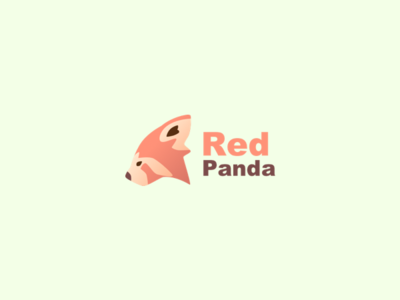 Red Panda Logo branding design illustration logo logodesign panda pandalogo redpanda