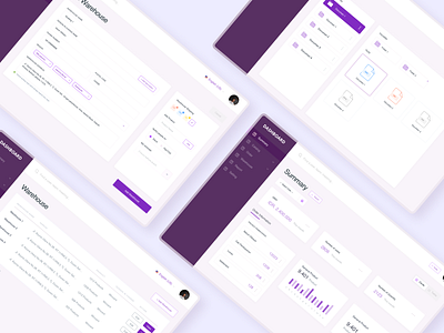 Dashboard for Warehouse Management