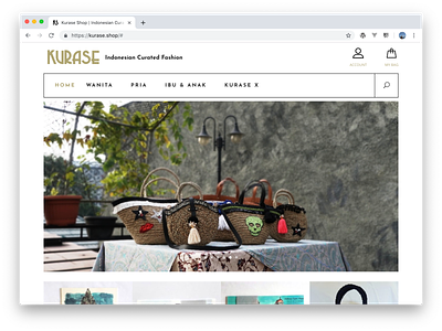 Local Brand - Handcraft eCommerce ecommerce ecommerce design fashion handcraft online shopping wordpress
