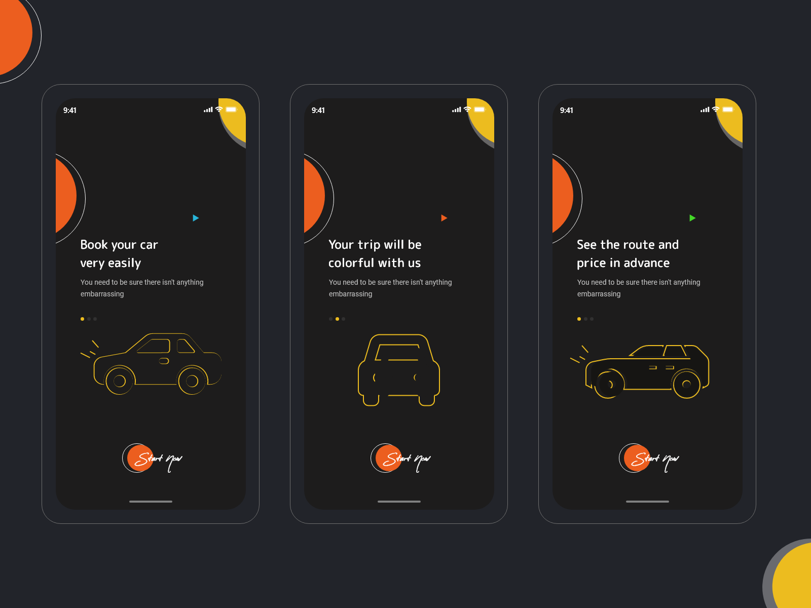 Car Booking App Ui Kit by Razaur Rahman on Dribbble