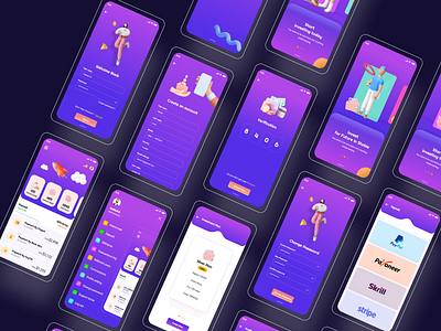 Hyip Investment App UI Design