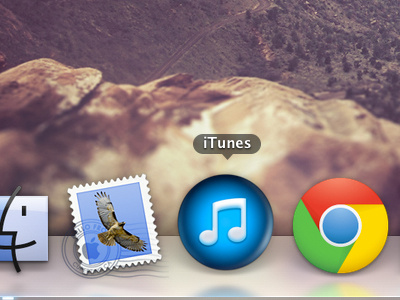 iTunes icon app apple dock icon ios itunes mac new osx redesign