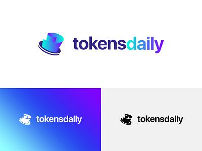 tokensdaily — logo bitcoin crypto logo news token
