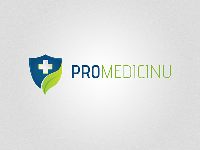 Logo for Medical site armor cross leaf logo medical
