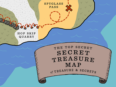 The Top Secret Secret Treasure Map of Treasure & Secrets map secret treasure