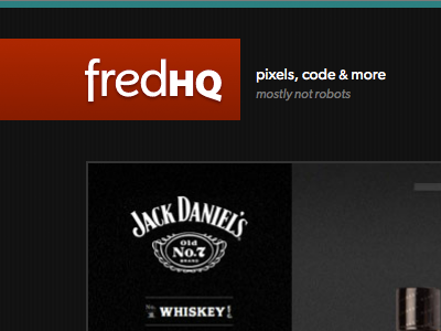 Reworking FredHQ.com fredhq redesign