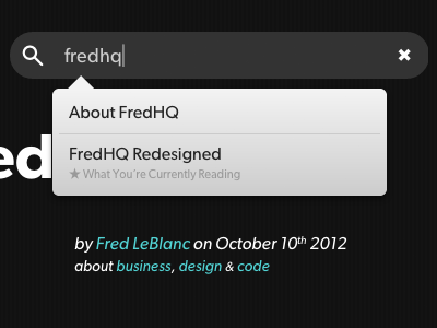 Search new fredhq results search