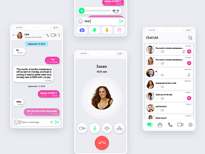 Chat mobile app