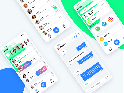 Chat mobile app