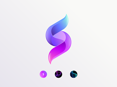 Sisu colorful initial logo mark s vector vibrant