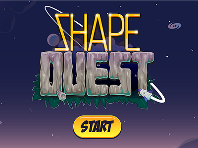 Shape Quest - Play Screen