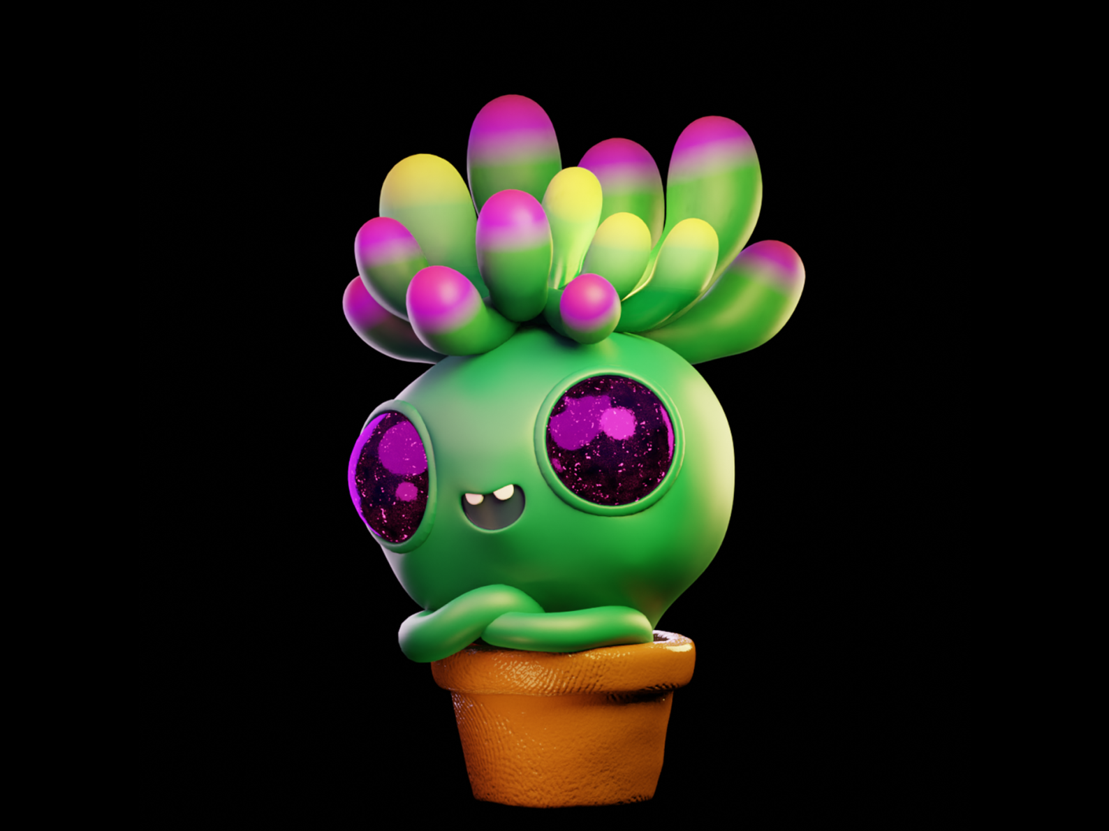 Mysterious Plant by Grace_A on Dribbble