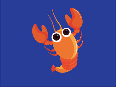 cancer animation attraction cancer cartoon character design illustration logo sea sea creatures sea life shrimps vector