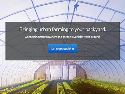 Parcel bootstrap ui urban farming