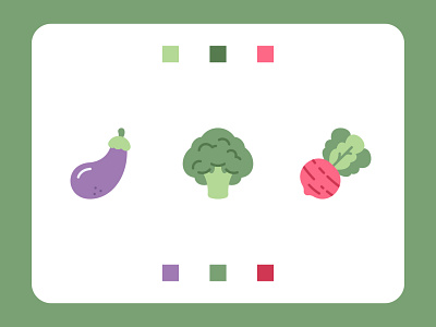 Vegetable Icons design icon iconography icons design iconset illustration minimalist ui vegetable