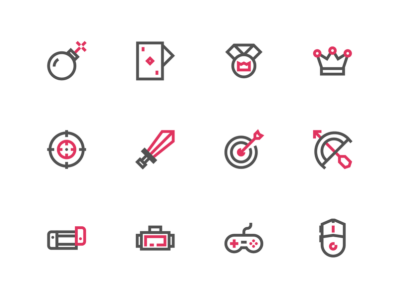 gaming-icon-by-aziz-muttaqin-on-dribbble