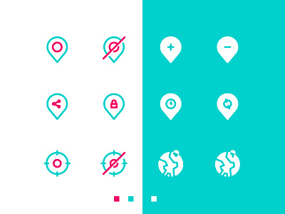 Map & Navigation Iconset