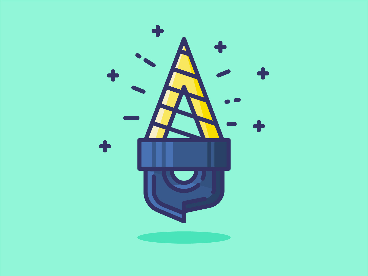 Guren Lagann Core Drill Illustration by Aziz Muttaqin on Dribbble