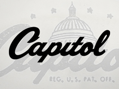 Capitol branding capitol hand lettering logo logotype type typography