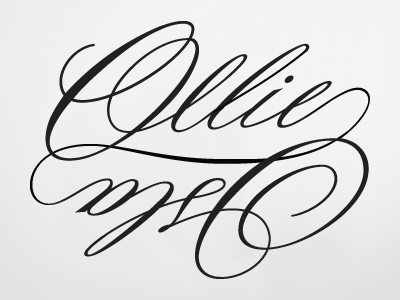 Ollie/Isla calligraphy hand lettering lettering logo logotype script type type everything typography