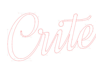 Criterion Vectors bespoke branding ice cream identity lettering letters logo logotype sketch type typography
