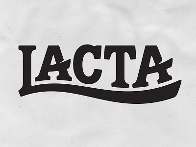 Lacta bespoke branding chocolate identity lettering letters logo logotype sketch type typography