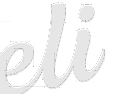 1st attempt in Glyphs bespoke branding font glyphs identity logo logotype packaging type typography vector