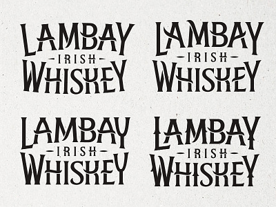 Lambay Irish Whiskey – Early Routes branding hand drawn identity ireland logo logotype packaging type typography whiskey