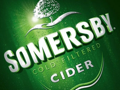Somersby on Pack cider logo logotype packaging typography