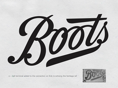Boots Explore branding hand drawn hand lettering lettering logo logotype process script sketch type typography