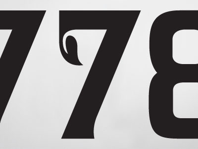 7 font leaf type typography