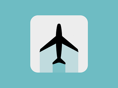 Airplane app icon animation app apps appstore branding design dribbble flat hello icon app identity illustration ios lettering logo minimal typography ui vector website