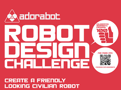 adorabot robot design challenge adorable adorabot challenge civilian contest cute friendly machine mech mecha robot