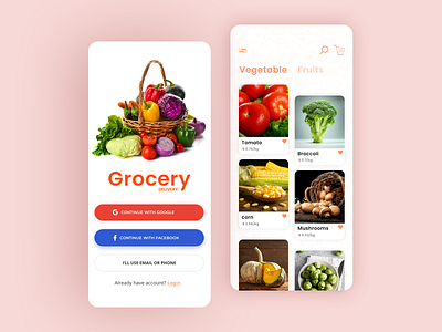 On-Demand Grocery Delivery App