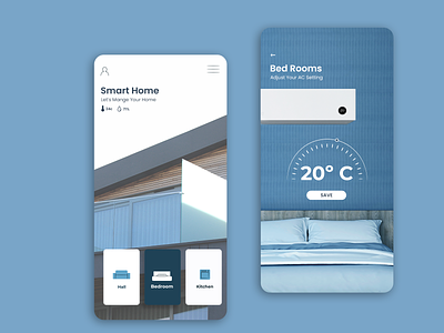 Smart Home App Design Concept app app design app development iot iot app iot development iota smart home smart home app smart home application smarthome uiux