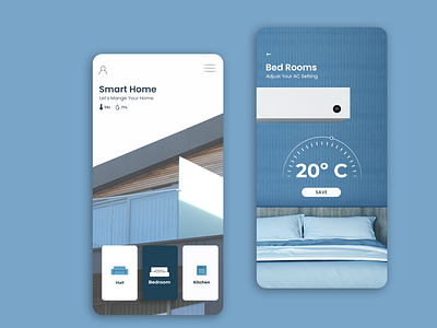 Smart Home App Design Concept